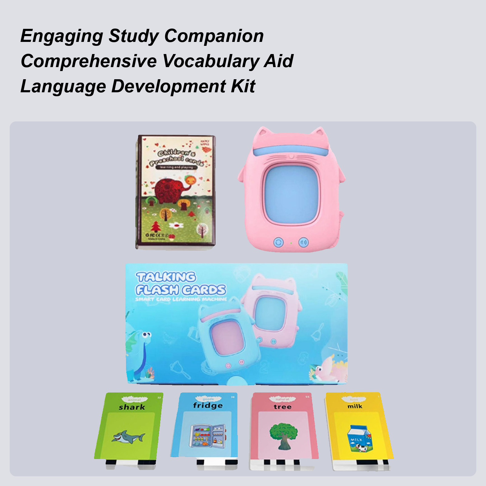 Talking Cards For Toddler Lear - Phonics Card Game ulasan dan harga