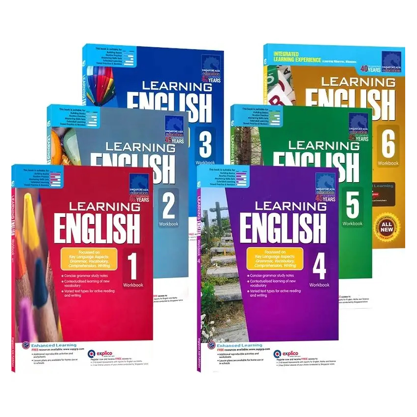 1 book Sap Education 1- 6 Grad - Kids Education In Singapore ulasan dan harga