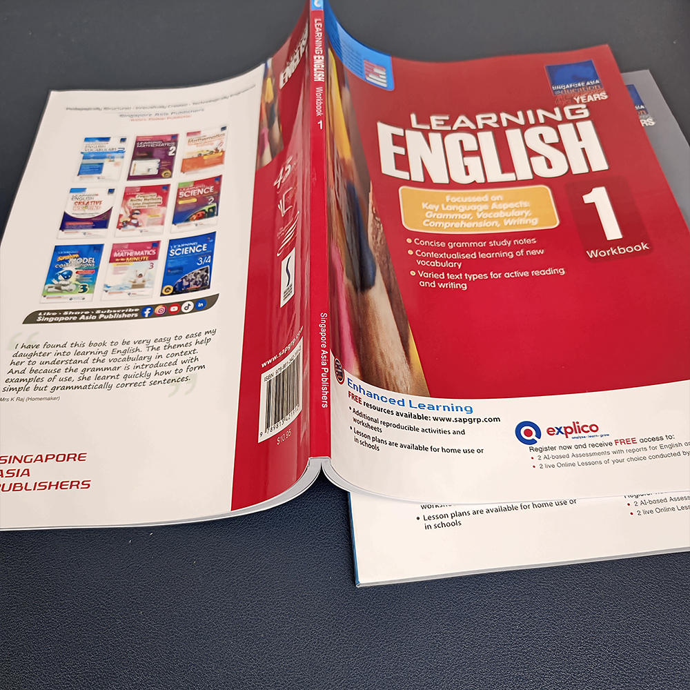 1 book Sap Education 1- 6 Grad - Kids Education In Singapore ulasan dan harga