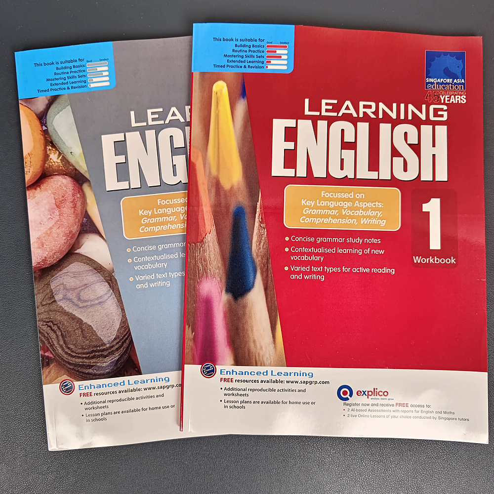1 book Sap Education 1- 6 Grad - Kids Education In Singapore ulasan dan harga