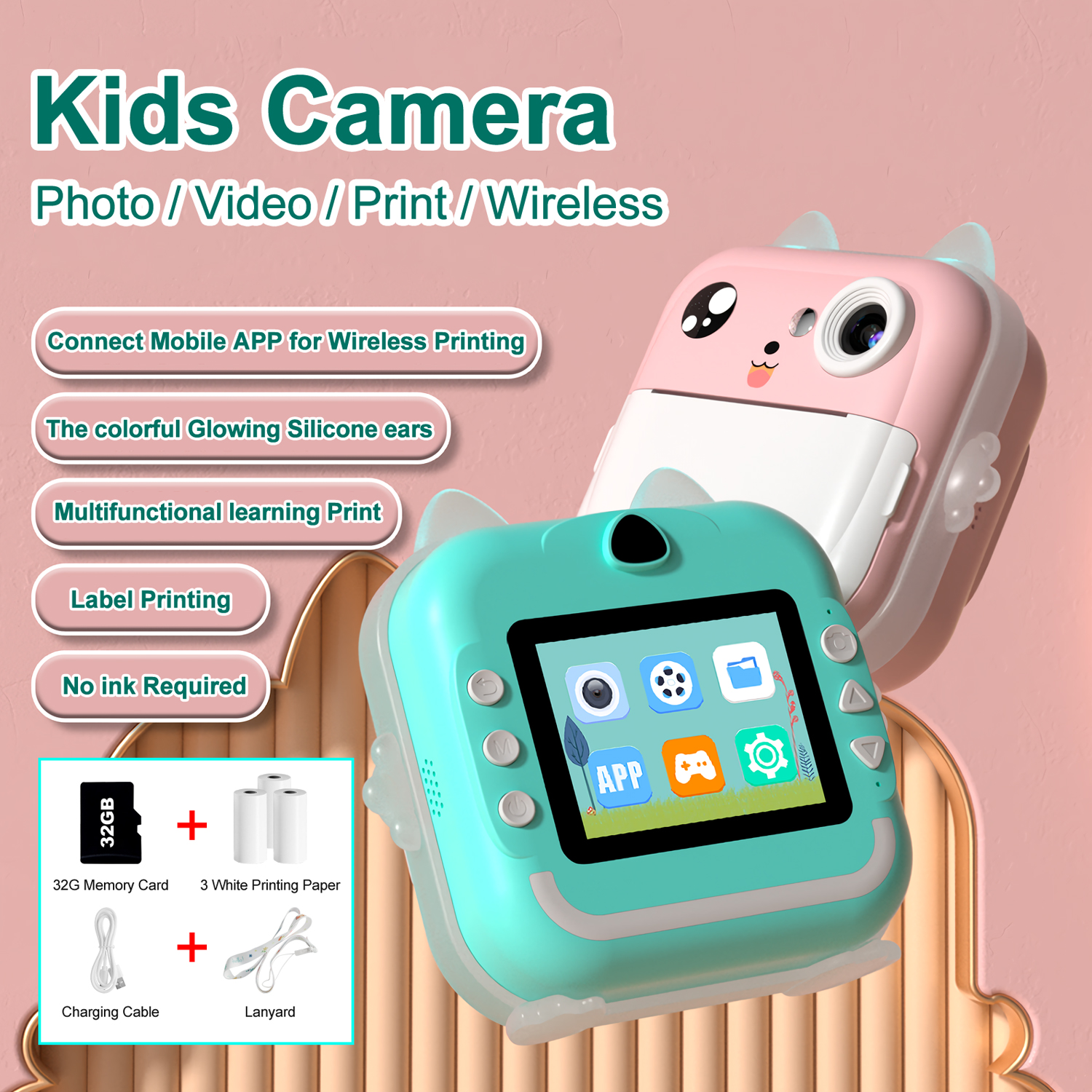 Q5 Kids Camera Instant Print P - Kids Education Video ulasan dan harga