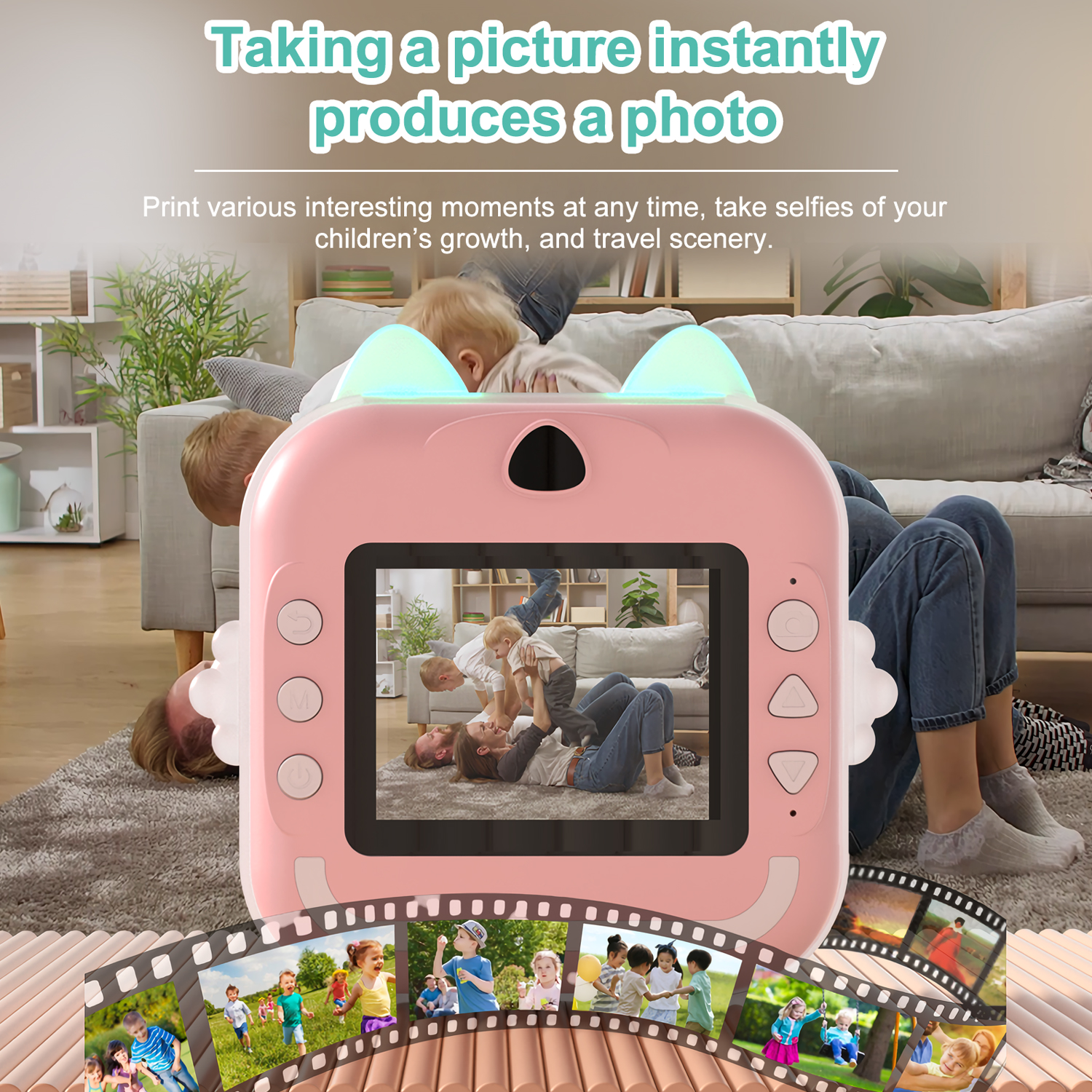 Q5 Kids Camera Instant Print P - Kids Education Video ulasan dan harga