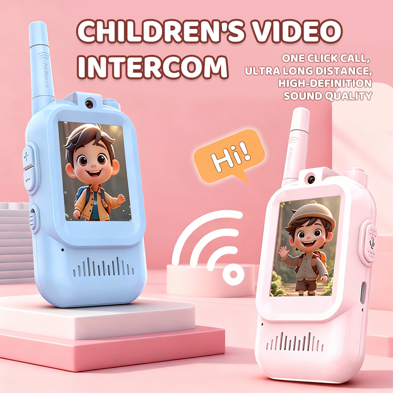 2pcs Kids Video Walkie Talkie  - Kids Education Video ulasan dan harga