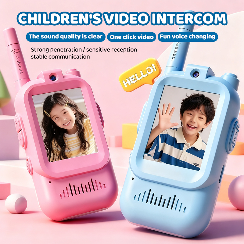 2pcs Kids Video Walkie Talkie  - Kids Education Video ulasan dan harga